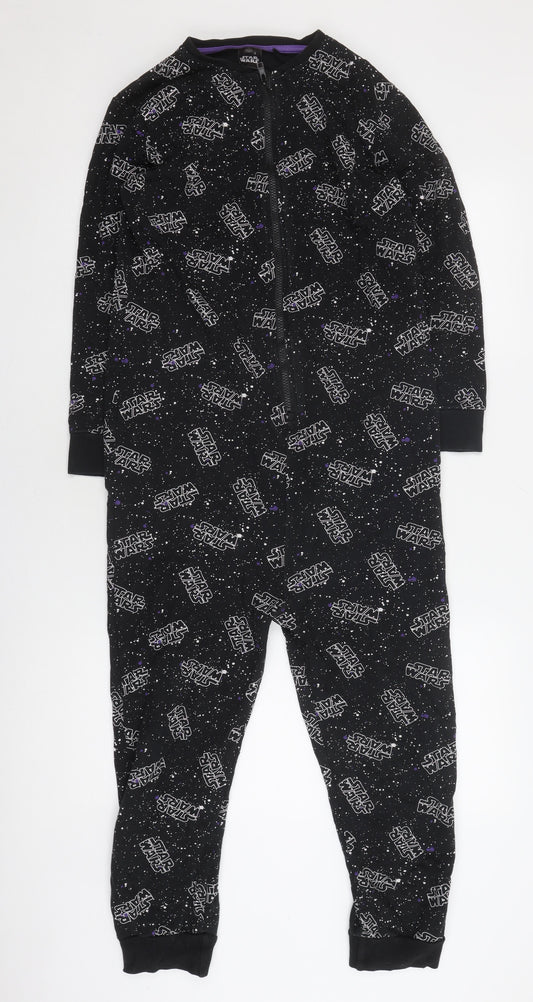 Next Star Wars Boys Black Onesie 11 Years - Cotton All Seasons