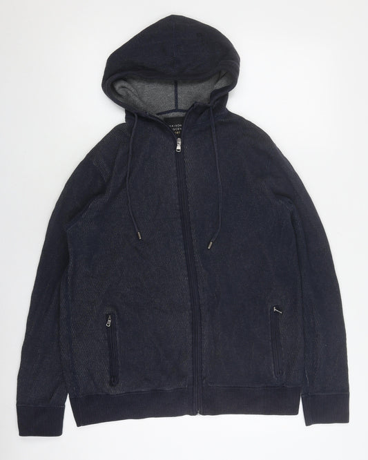Maison Cinqcent Men's Black Hooded Jacket M