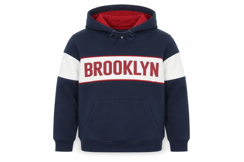 Brave Soul Men's Blue Pullover Hoodie, Medium, Urban Style