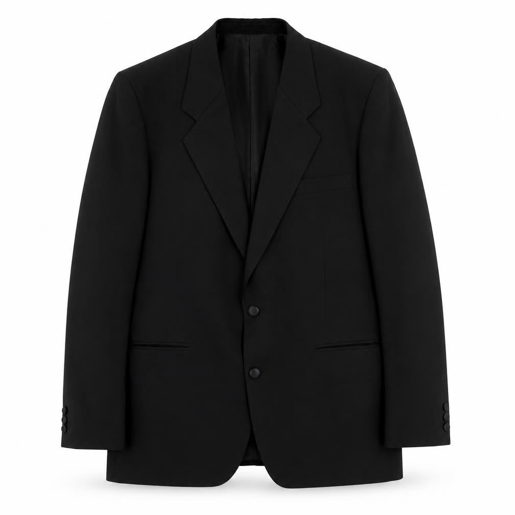 Harbarry of England Men's Black Blazer, Size 40R, Formal
