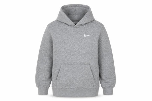 Nike Boys Grey Pullover Hoodie, Size 5 Years
