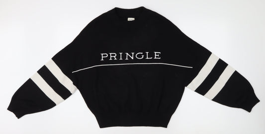 Pringle of Scotland x H&M Women's Black Pullover Jumper M