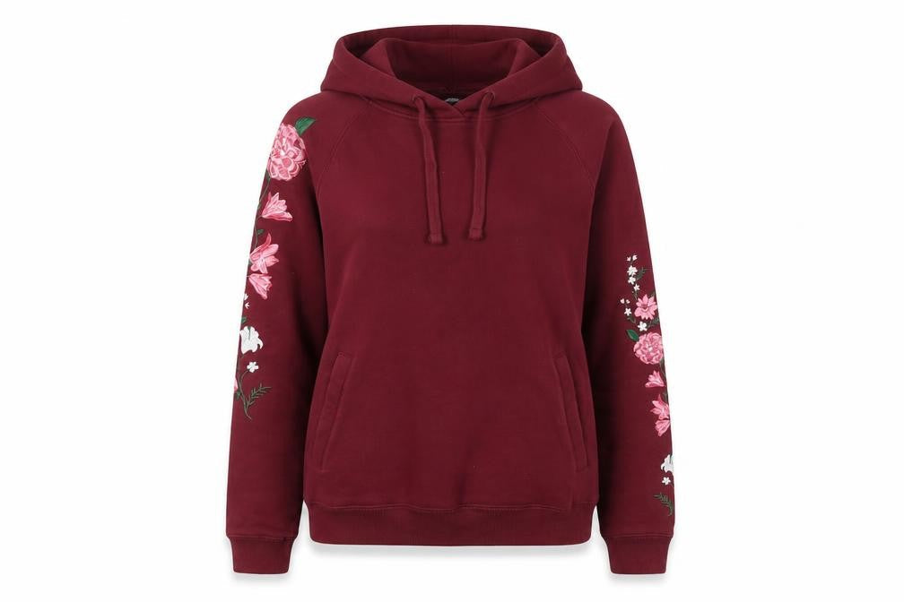 Womens UK 8 Regular Jack Wills Red Pullover Hoodie
