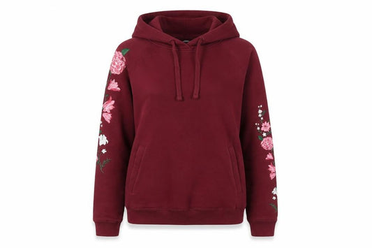Womens UK 8 Regular Jack Wills Red Pullover Hoodie