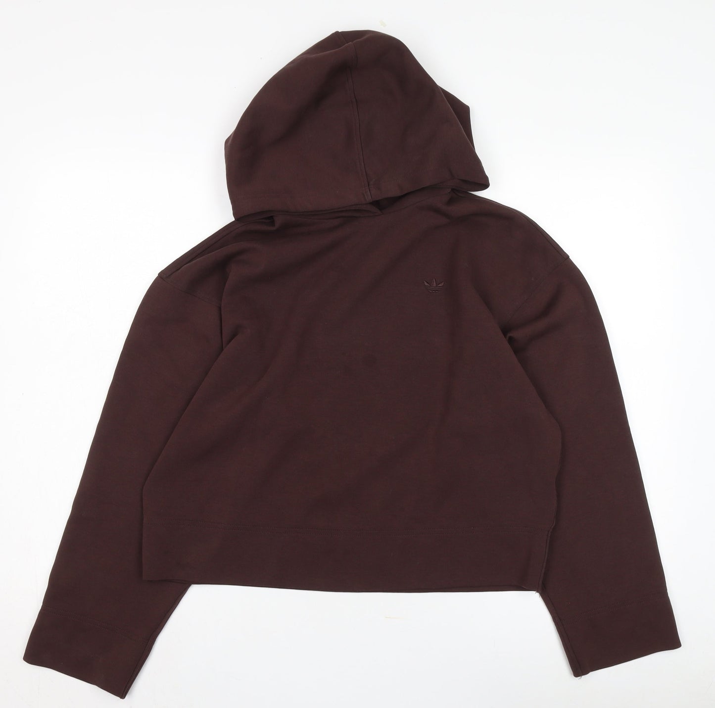 Adidas Women's Brown Pullover Hoodie, Size S