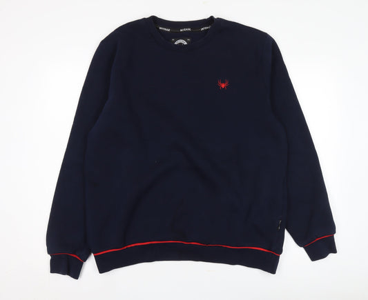 Intense Men's Blue Pullover Sweatshirt 2XL Long Sleeve