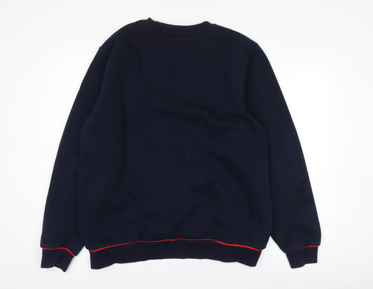 Intense Men's Blue Pullover Sweatshirt 2XL Long Sleeve