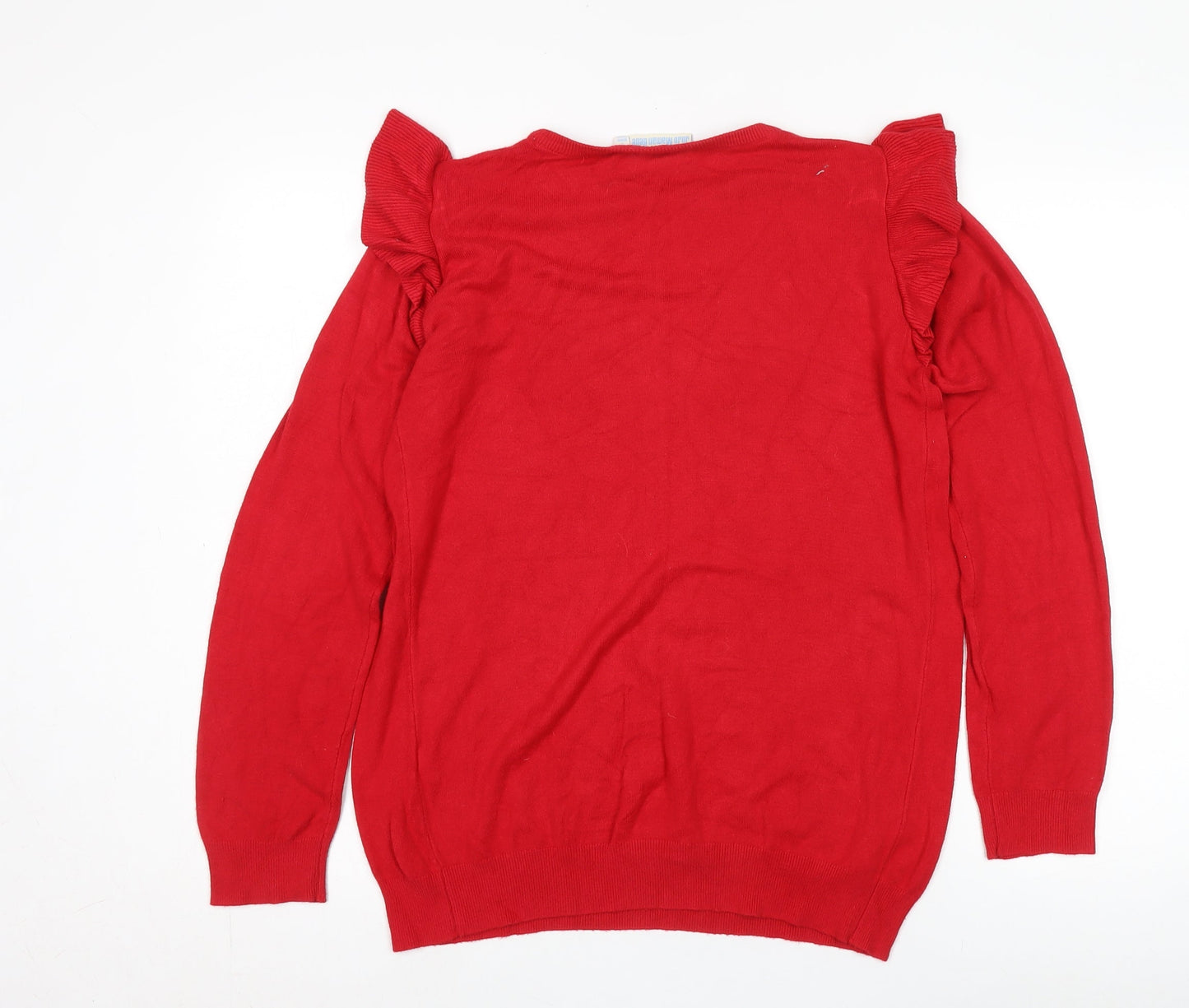 JoJo Maman Bébé Women's Red XL Pullover Jumper