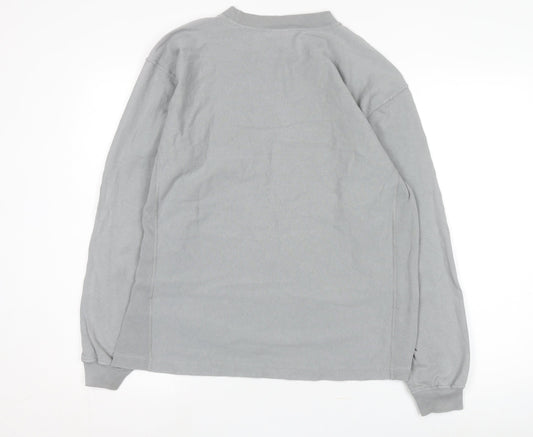 Champion Men's Grey Pullover Sweatshirt S