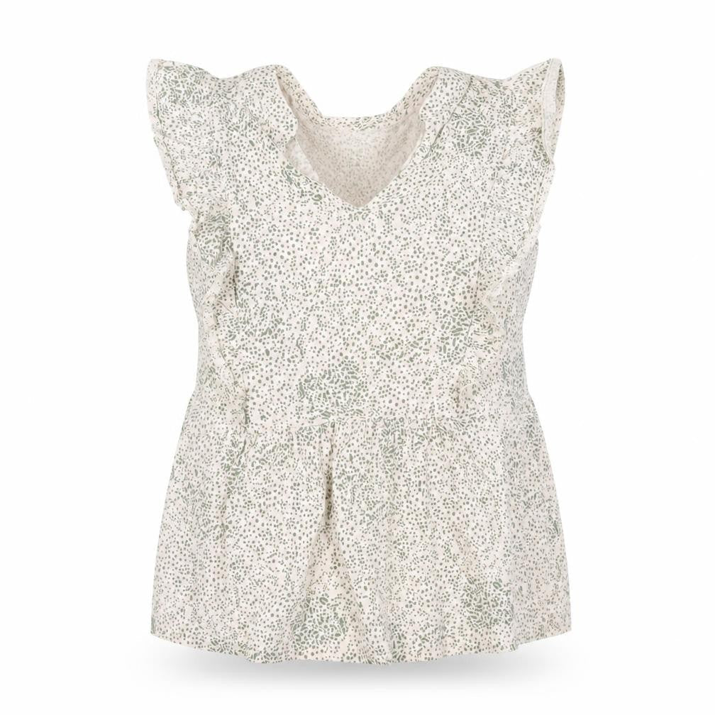 M&Co Women's Beige Floral Blouse Size 12