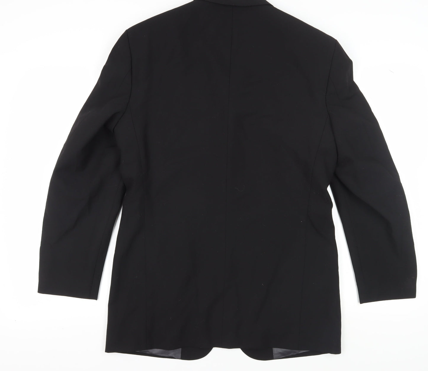 River Island Black Men's Blazer, Size 36R Regular Fit