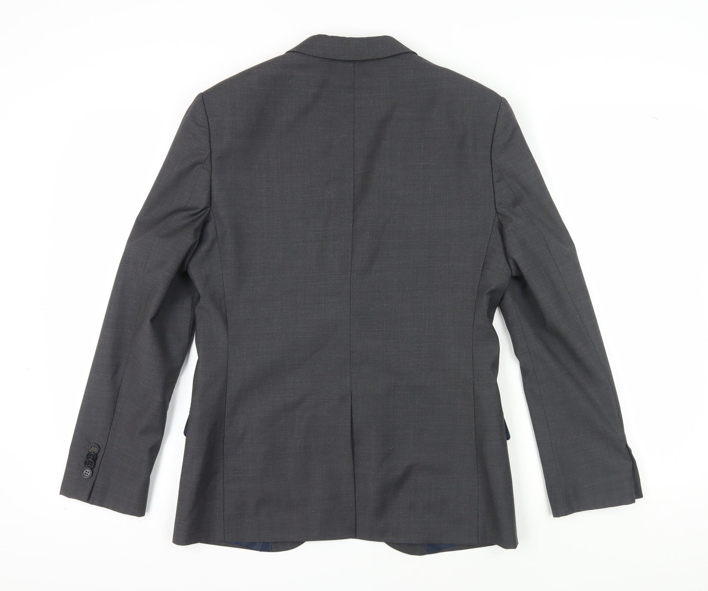 River Island Men’s Grey Blazer 38S Formal Short