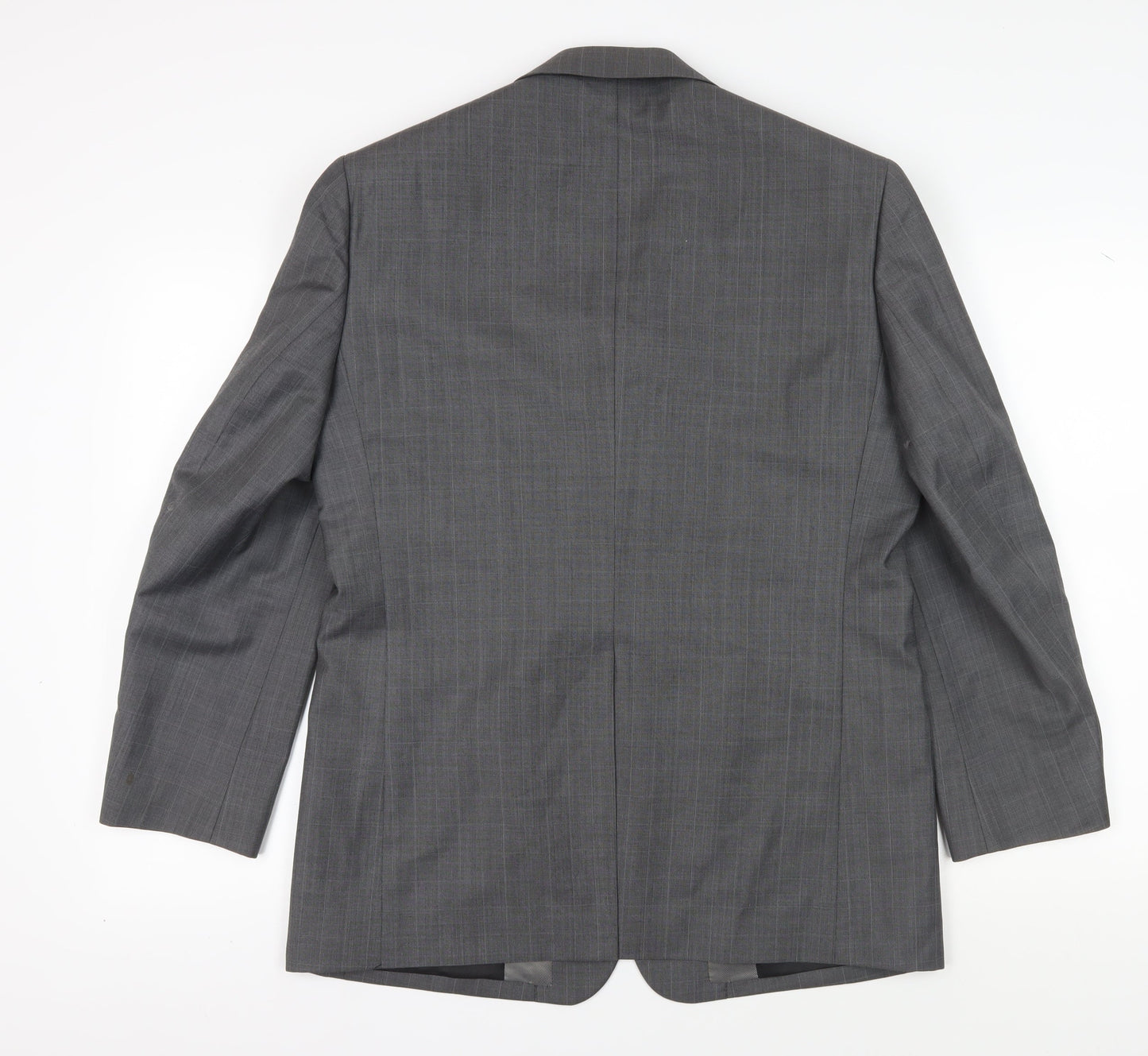 Next Men's Grey Check Suit Jacket 40S