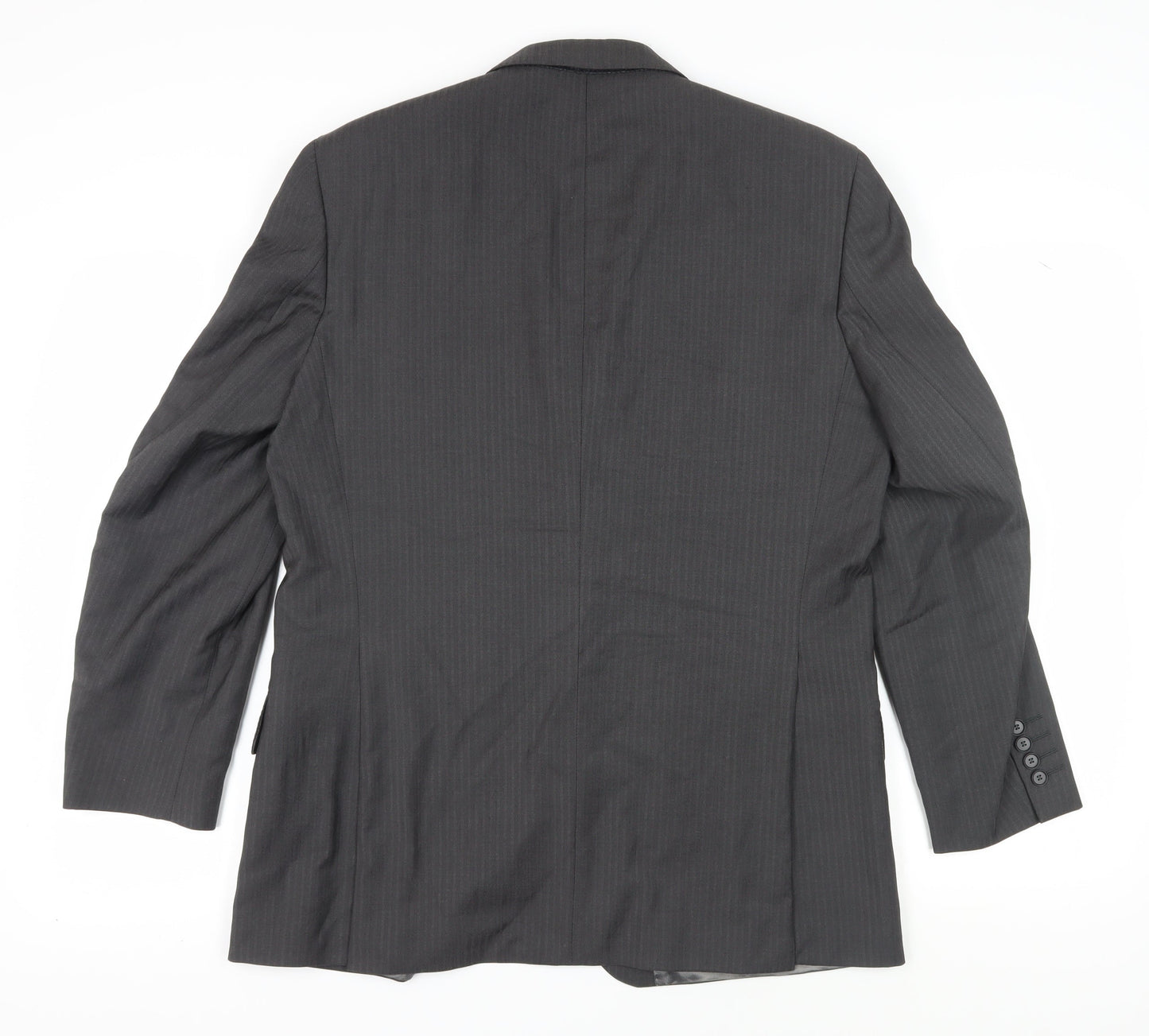 Next Men's Black Blazer 40S Wool Short Jacket