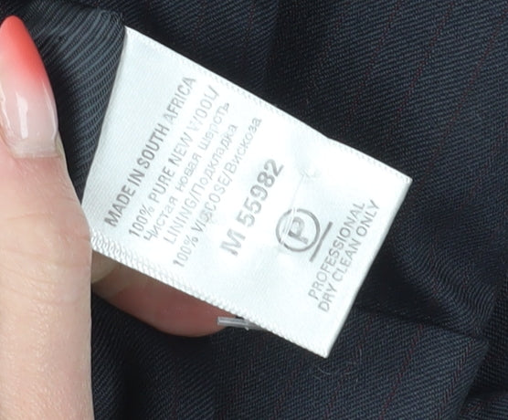 Next Men's Grey Wool Blazer 40S