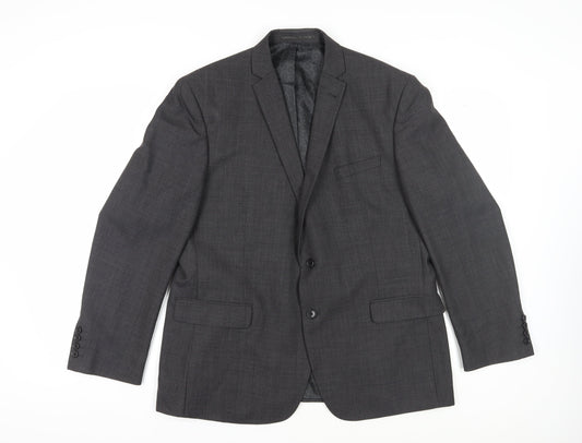 Racing Green Men's Grey Blazer 46R Regular