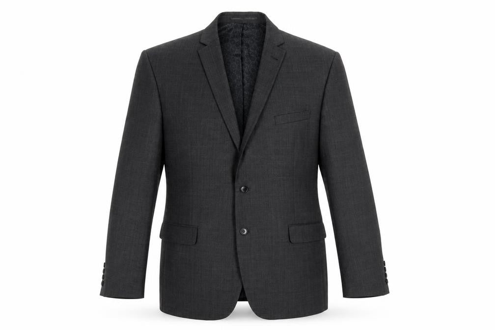 Mens 46 Chest Regular Racing Green Grey Two-Button Blazer