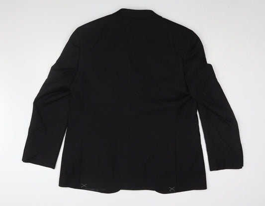 Marks and Spencer Men's Black 44R Blazer