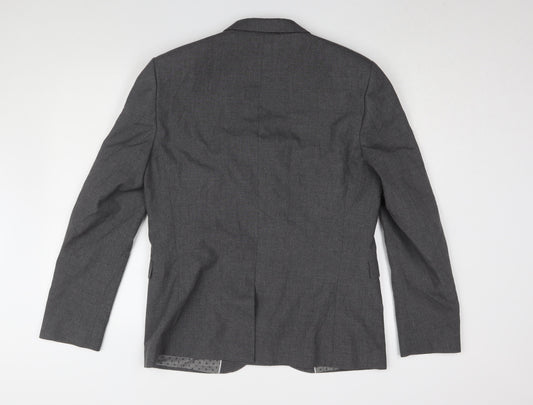 Next Men's Grey Regular Fit Blazer 42R