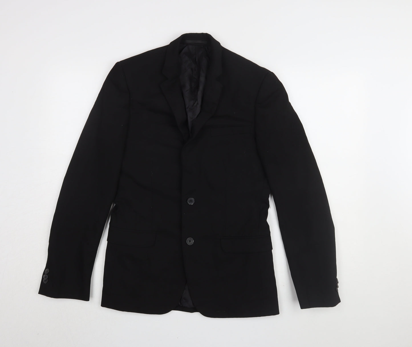 New Look Men's Black Blazer, Size 36R, Formal