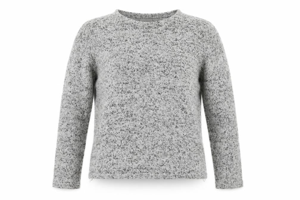 Womens UK Size S VERO MODA Grey Viscose Blend T-Shirt