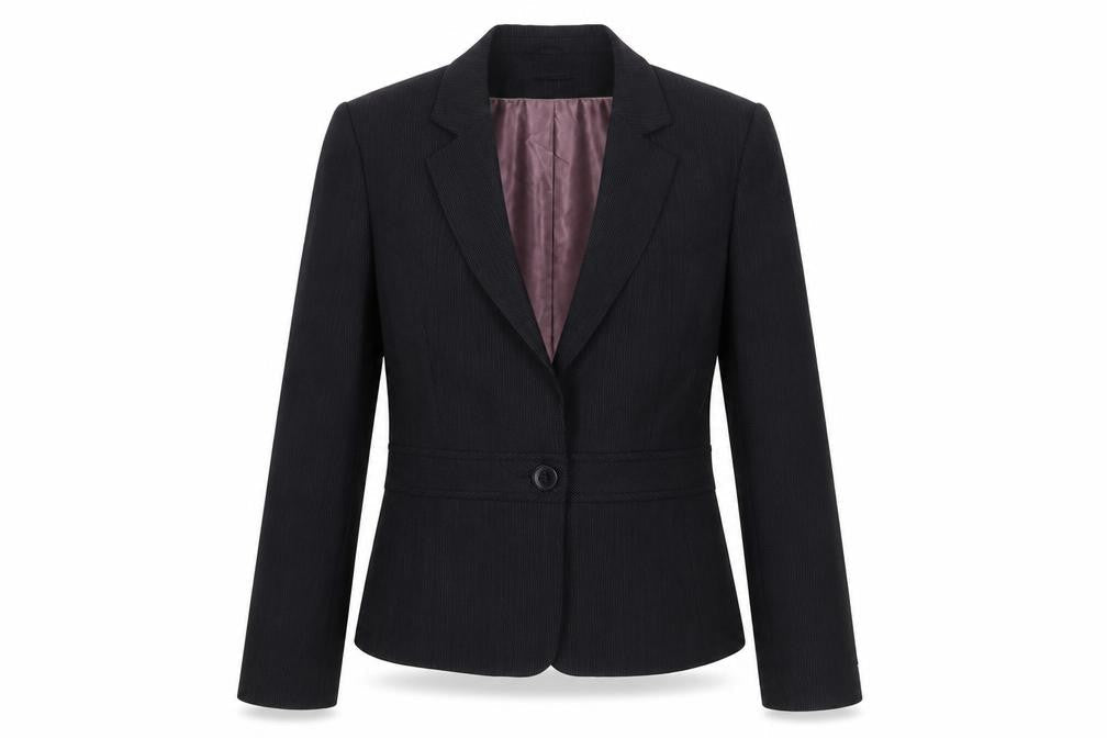 Next Women's Black Pinstripe Blazer Size 12
