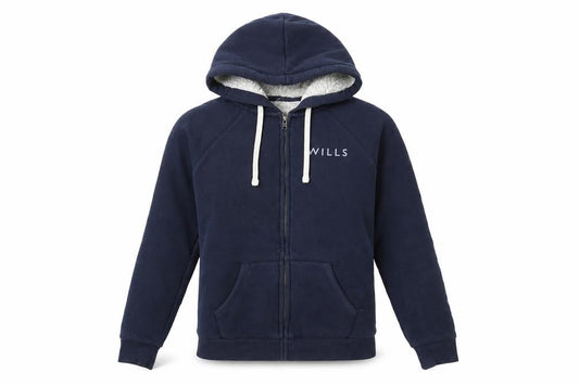 Womens UK Size 10 Regular Jack Wills Blue Cotton Blend Jacket