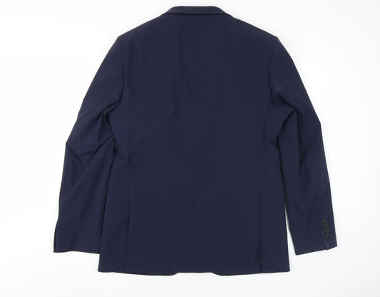 Marks and Spencer Men's Blue 42L Blazer