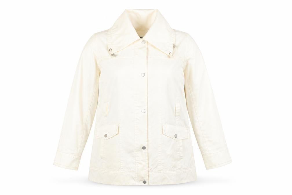 Front view of Principles Women's Ivory Jacket, size 12, Classic Style