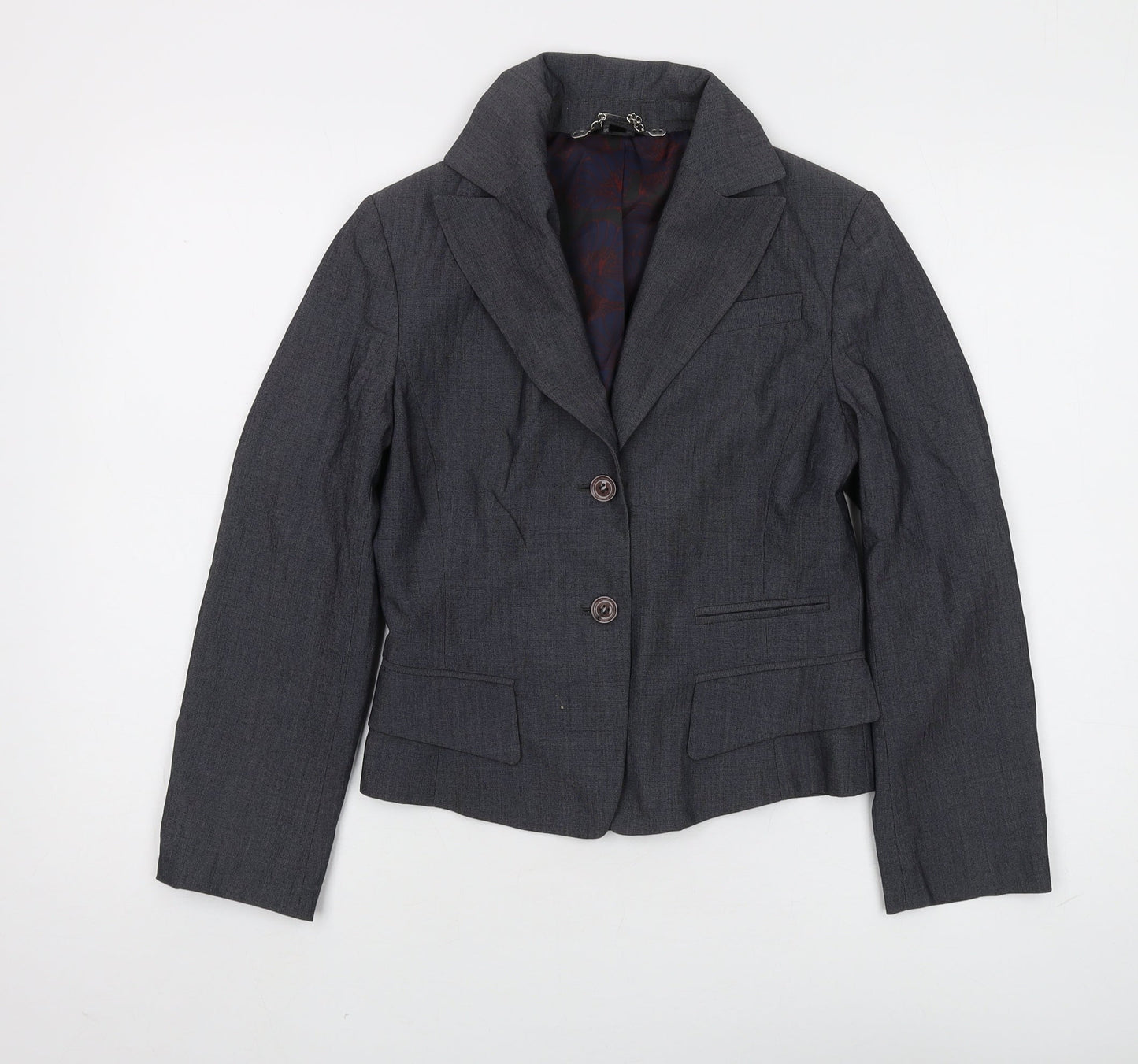 Fullcircle Grey Women's Suit Jacket - Size 10