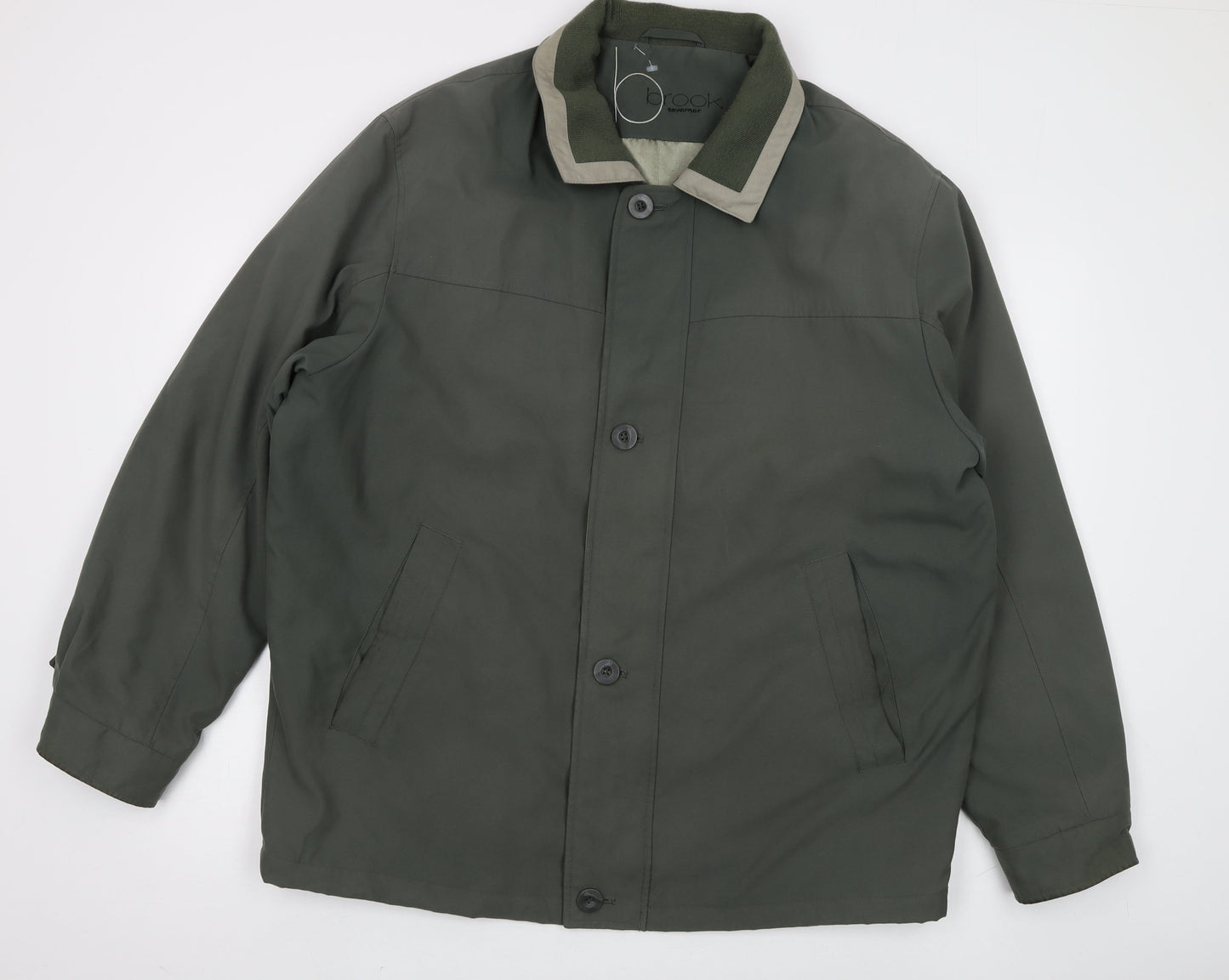Brook Taverner Men's Green Jacket L Casual