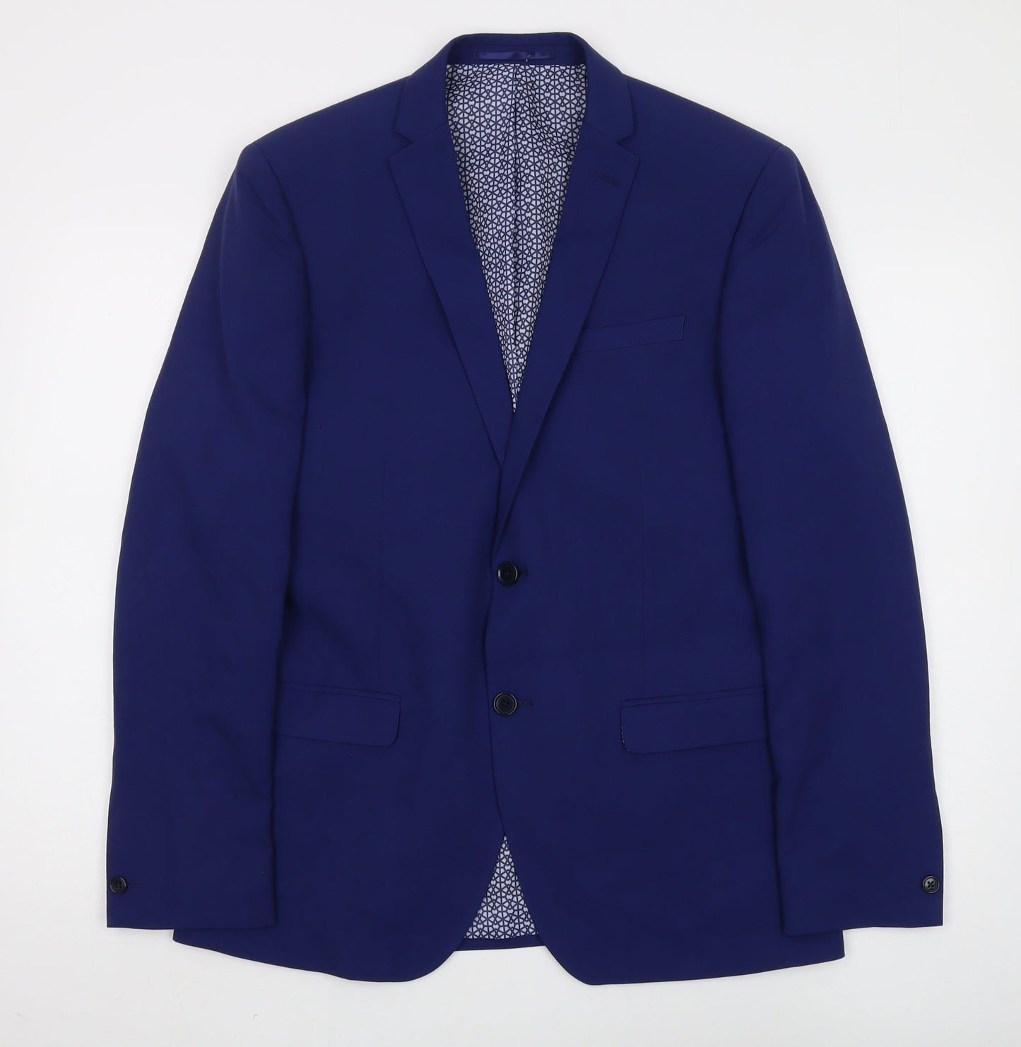 Limehaus Men's Blue Blazer - Size 40R, Regular Fit