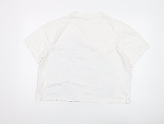 Disney Unisex Adults White M Cartoon T-Shirt