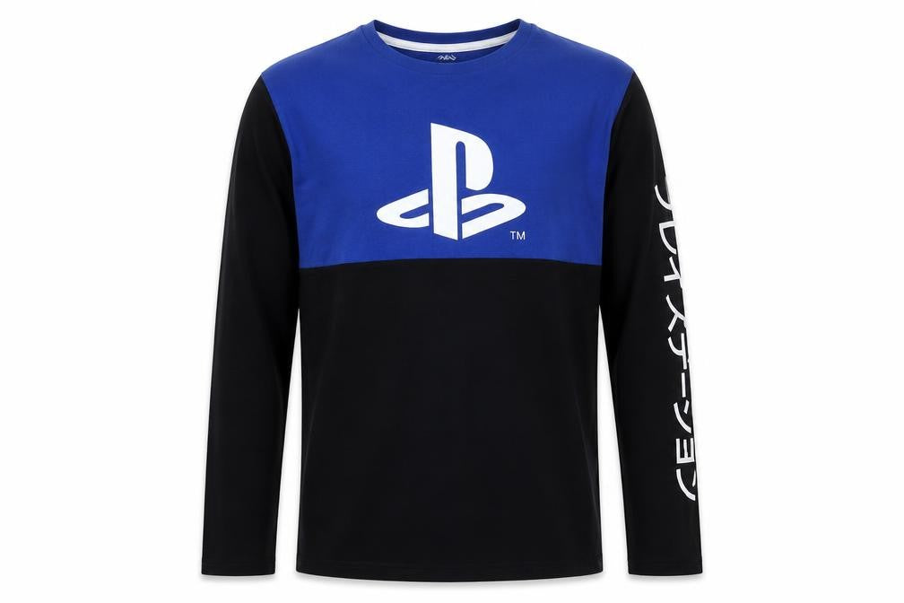 Marks & Spencer Boys PlayStation Graphic Tee, Black/Blue, 16 Years
