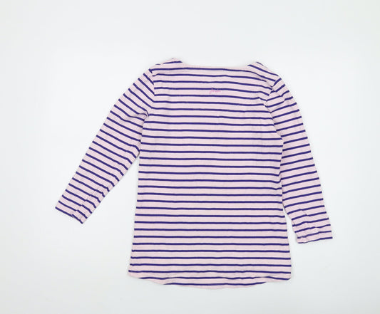 Joules Women's XS Multicoloured Striped T-Shirt