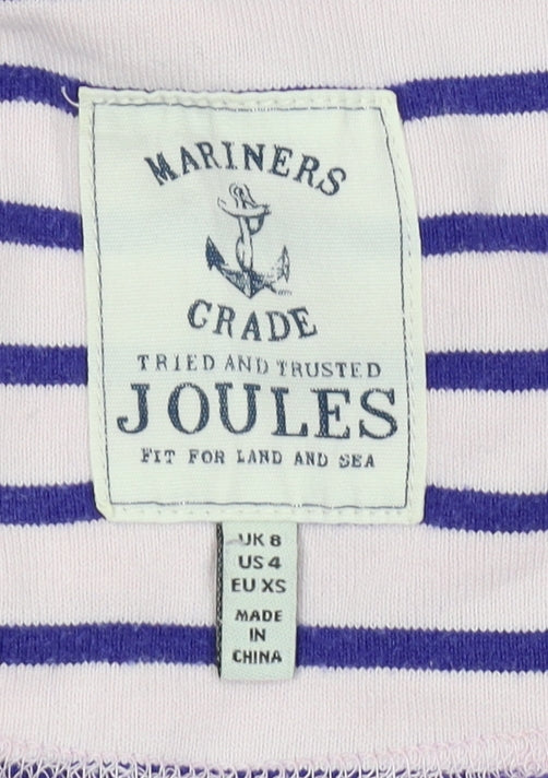 Joules Women's XS Multicoloured Striped T-Shirt