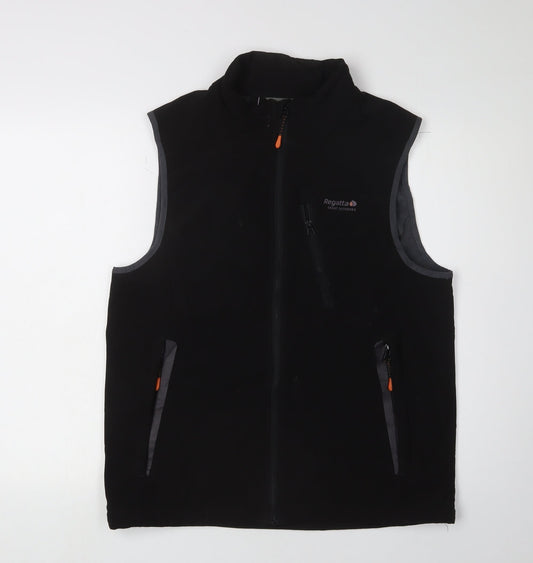 Regatta Men's Black Soft Shell Waistcoat - Size M