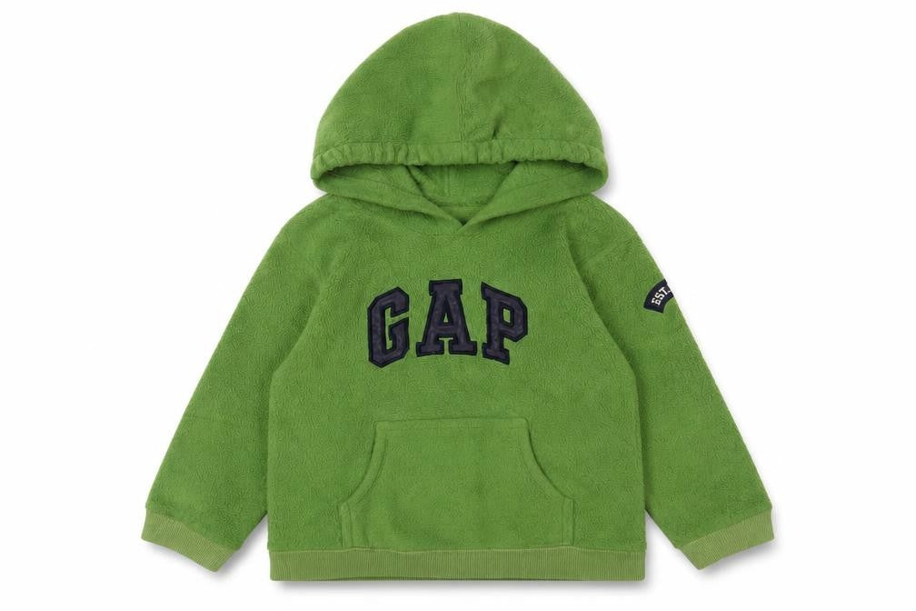 Gap Boys Green Pullover Hoodie - 4 Years