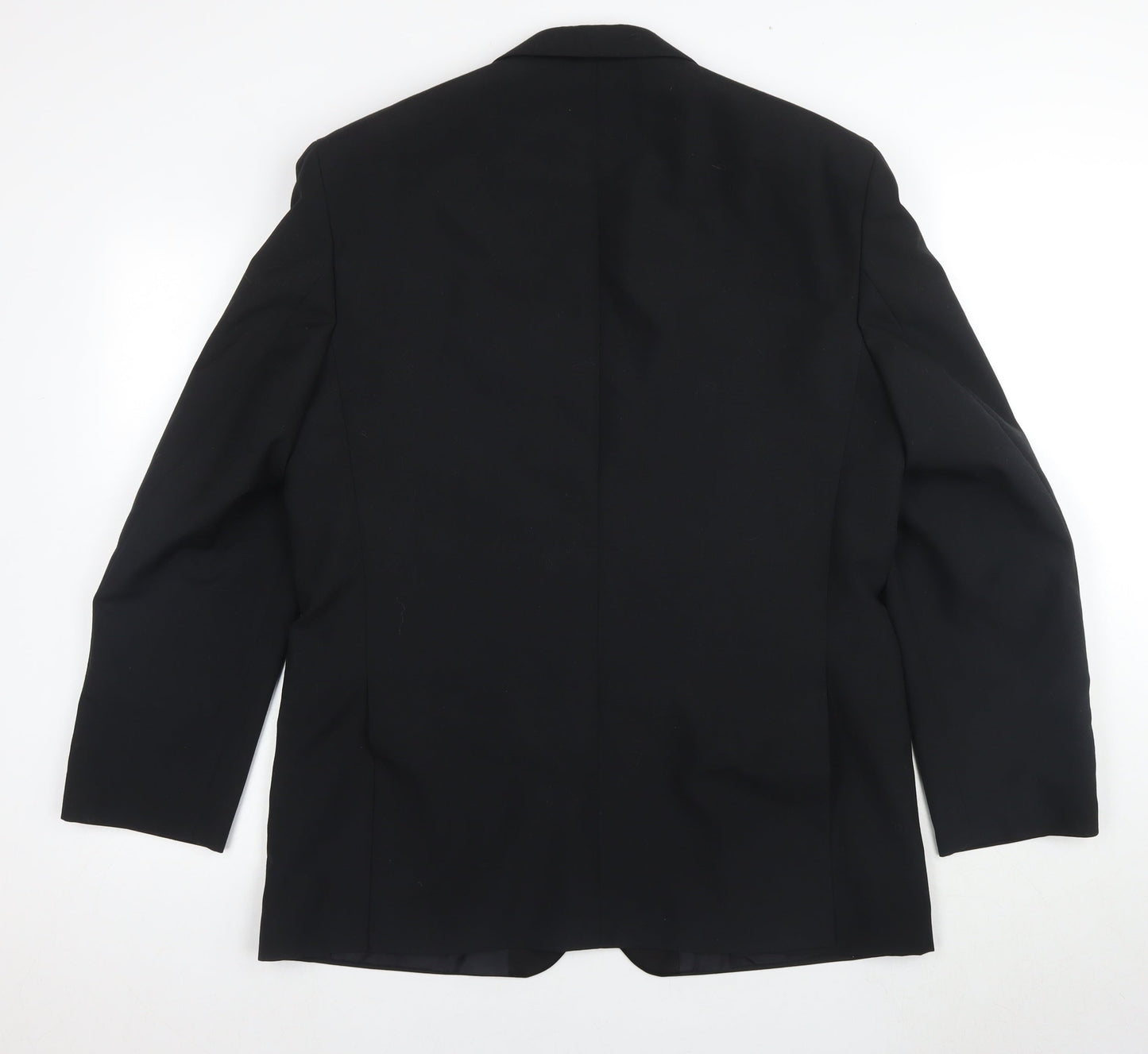 Burton Men's Black Blazer 42R Regular Shawl Lapel