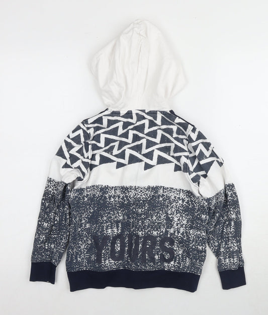Energies Boys Multi Geometric Full Zip Hoodie 12 Years