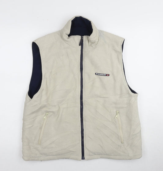 Donnay Women's Beige Fleece Waistcoat Size 12