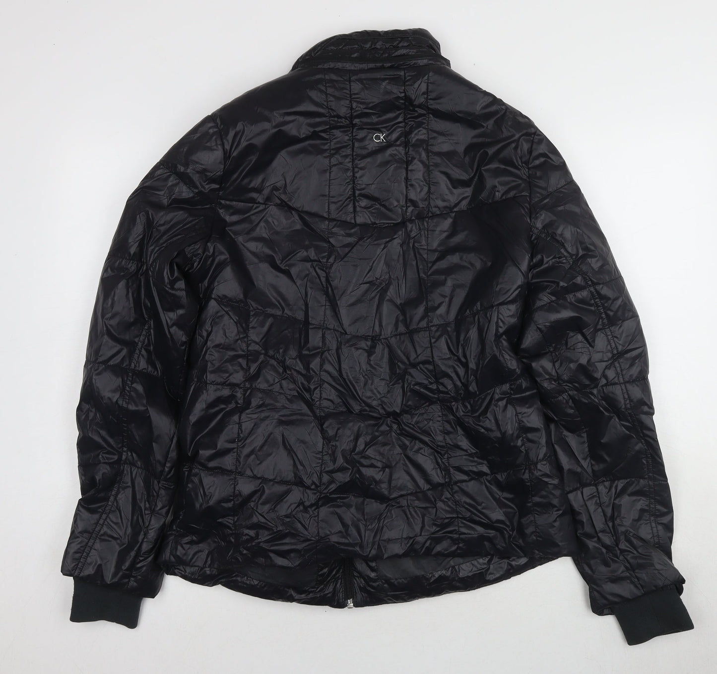 Calvin Klein Women's Black Puffer Jacket Size 14
