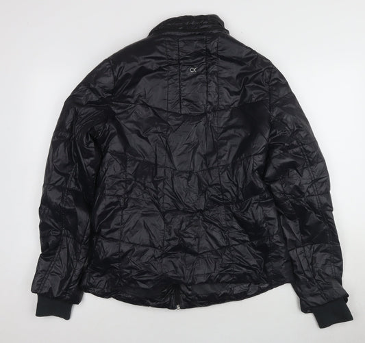 Calvin Klein Women's Black Puffer Jacket Size 14
