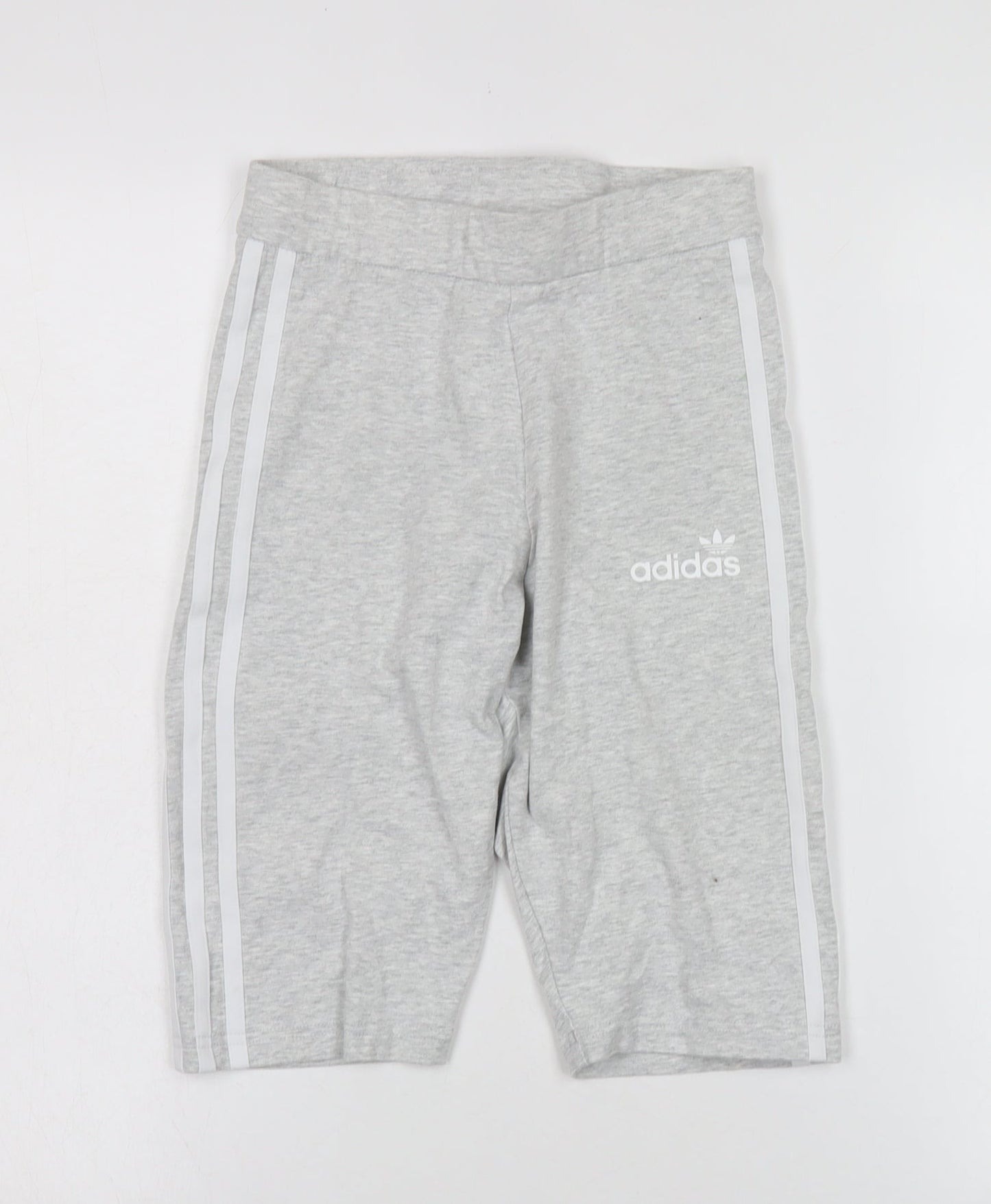Adidas Boys Grey Athletic Shorts Size 34