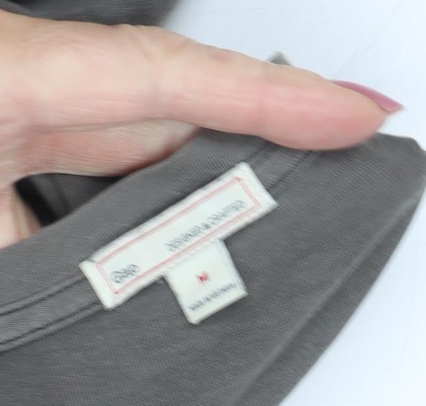 H&M Grey Tank Top, M, Women's V-Neck Casual Style