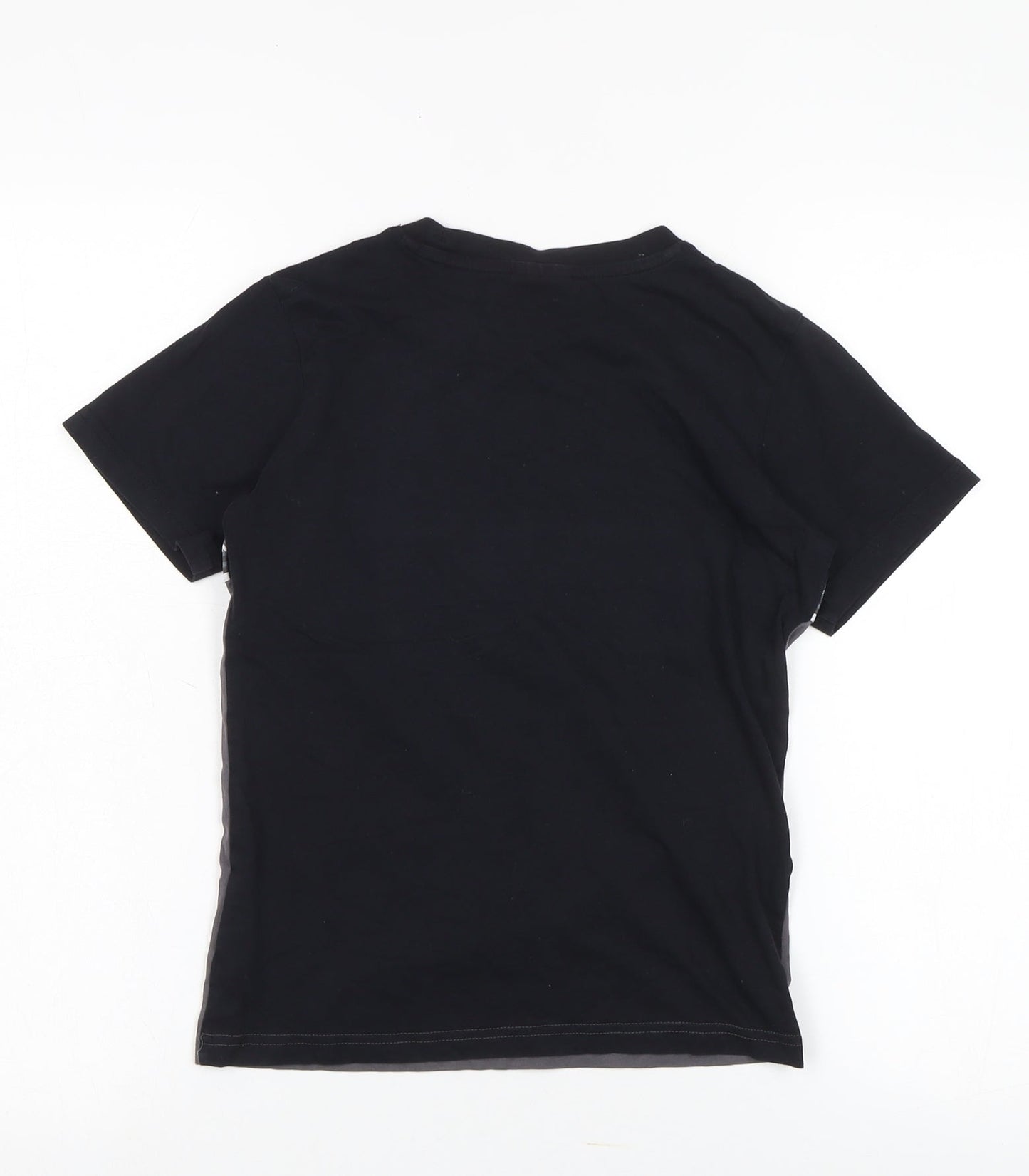 Champion Boys Black Colourblock T-Shirt, Size 9-10 Years