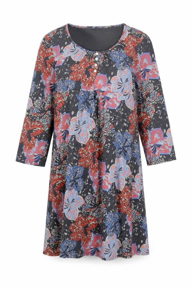 Mandoray Women's Multicoloured A-Line Dress, Size 14