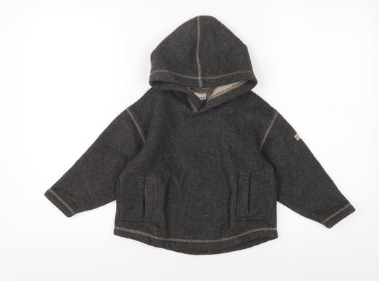 Cherokee Boys Grey Pullover Hoodie, 3-4 Years, Hooded Fleece