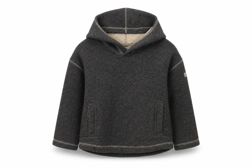 Cherokee Boys Grey Pullover Hoodie, 3-4 Years, Hooded Fleece