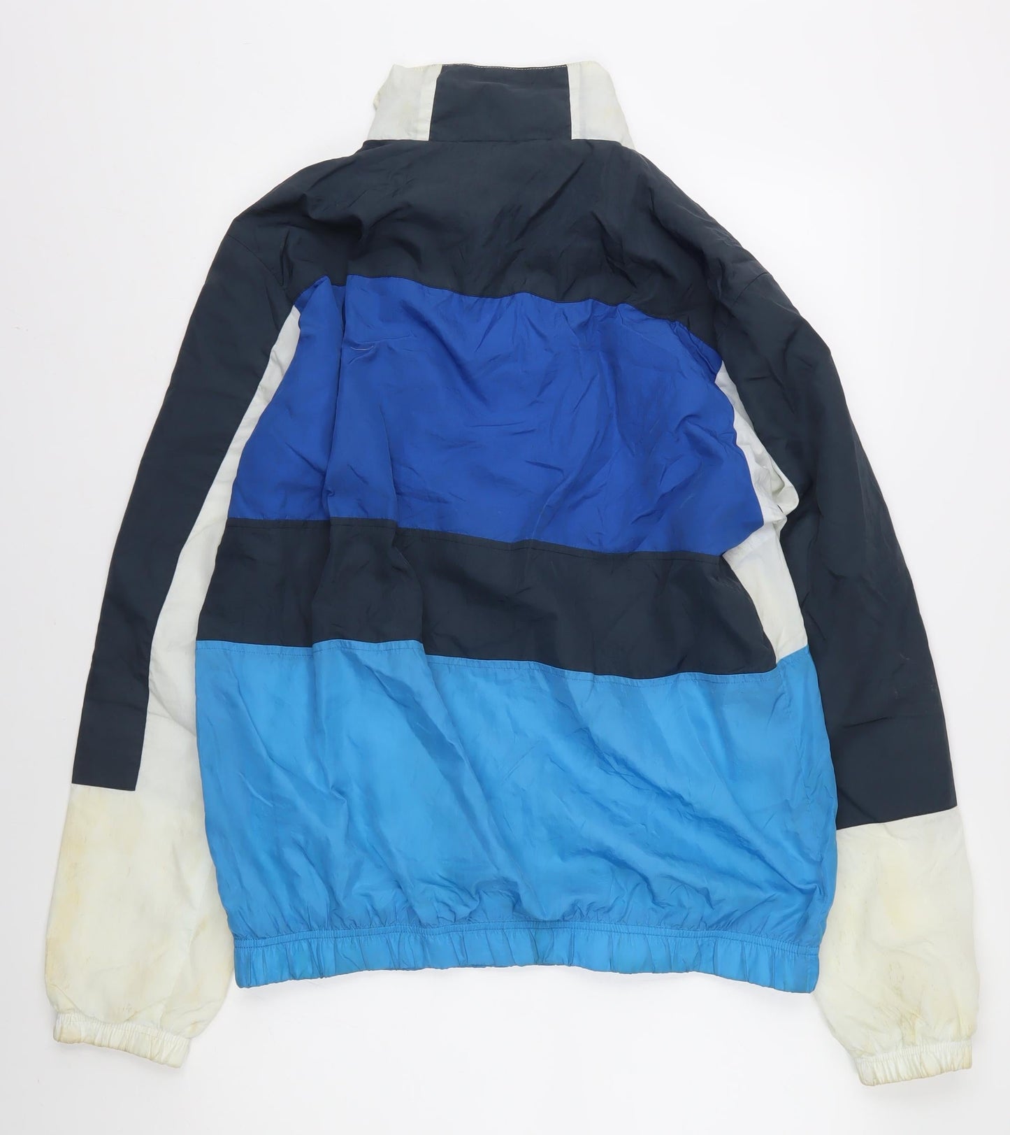 Topman Men's Blue Windbreaker M Casual Jacket